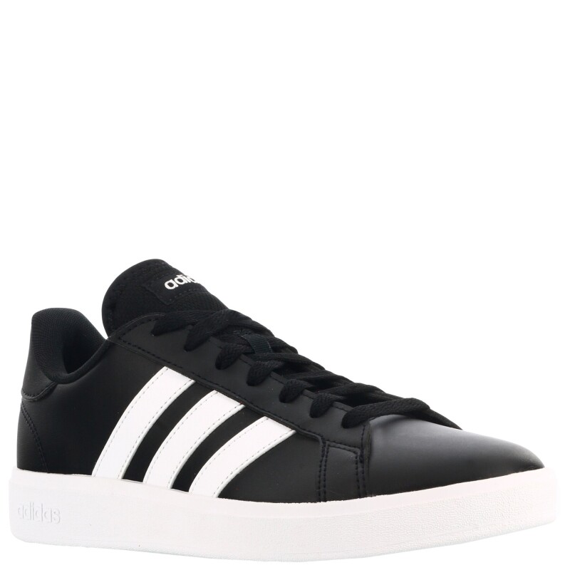 Championes de Hombre Adidas Grand Court Base 2.0 Negro - Blanco