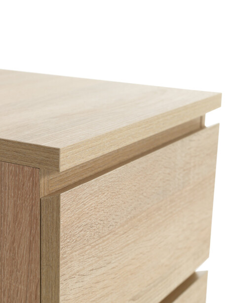 Mesa de luz LIMFJORDEN 2 cajones roble Mesa de luz LIMFJORDEN 2 cajones roble