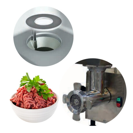 Picadora de Carne Buje 32 de Acero Inoxidable 450 kg/h Picadora de Carne Buje 32 de Acero Inoxidable 450 kg/h
