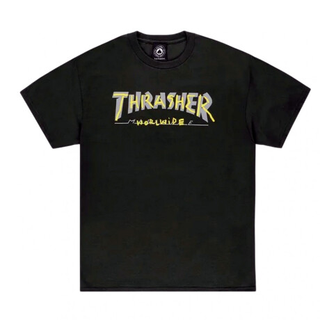 Remera Thrasher Trademark - Negro Remera Thrasher Trademark - Negro