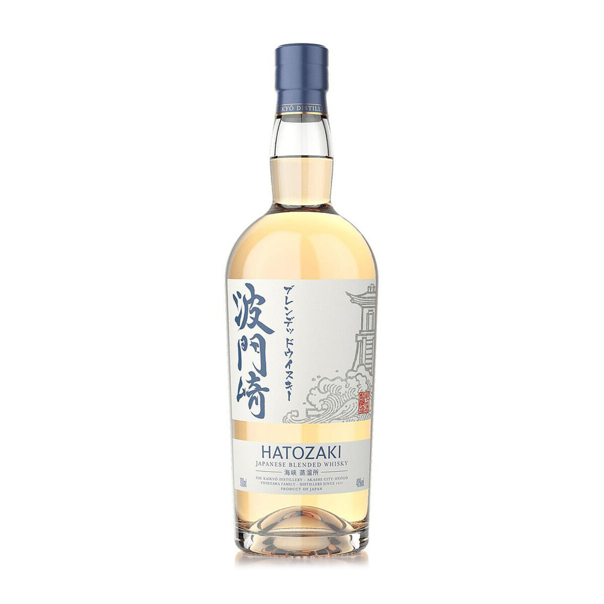 Whisky Japones Hatozaki Blended - 700 Ml 