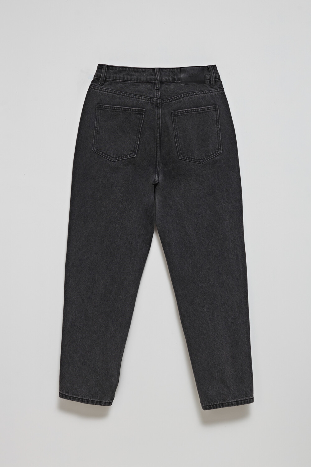 Pantalon shop mom negro