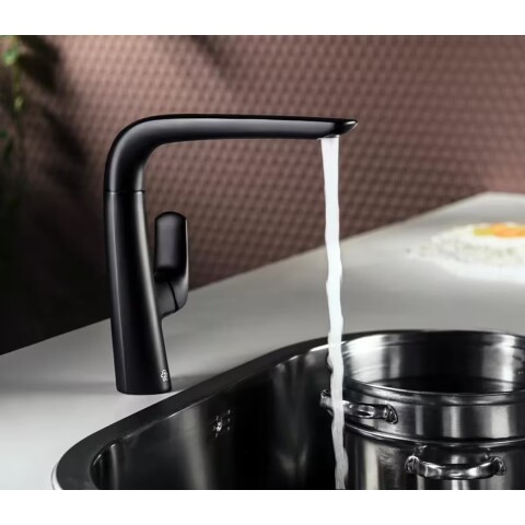 Grifería de cocina Monocomando de mesada FV Epuyen Negro Mate Grifería De Cocina Monocomando De Mesada Fv Epuyen Negro Mate