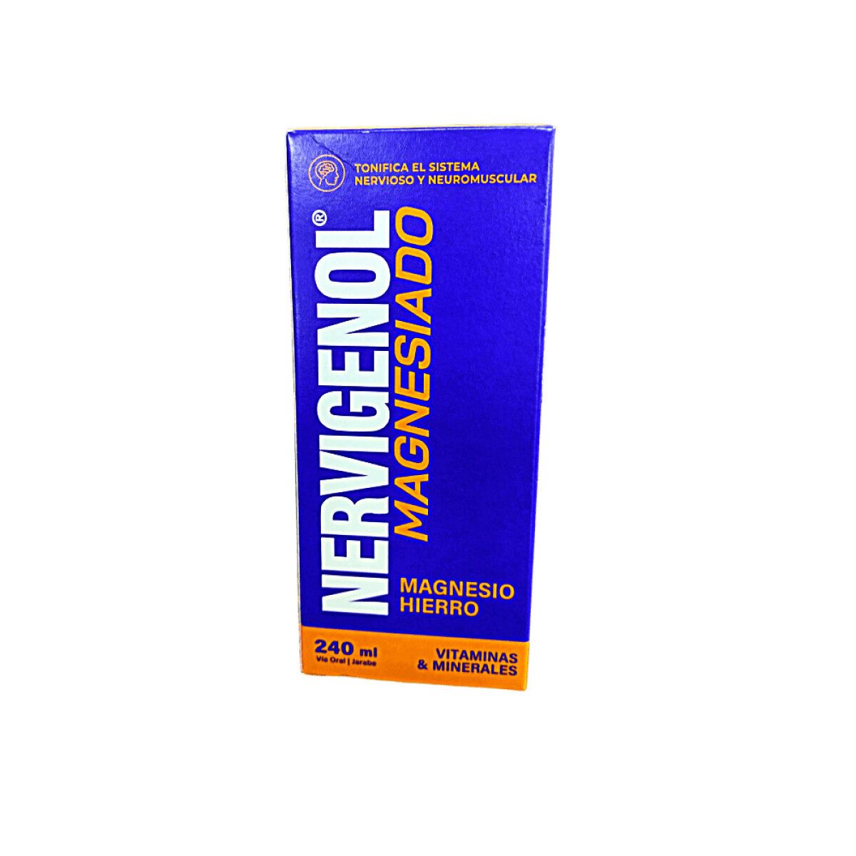 NERVIGENOL MAGNESIADO JBE. FR. X 240 ML. 