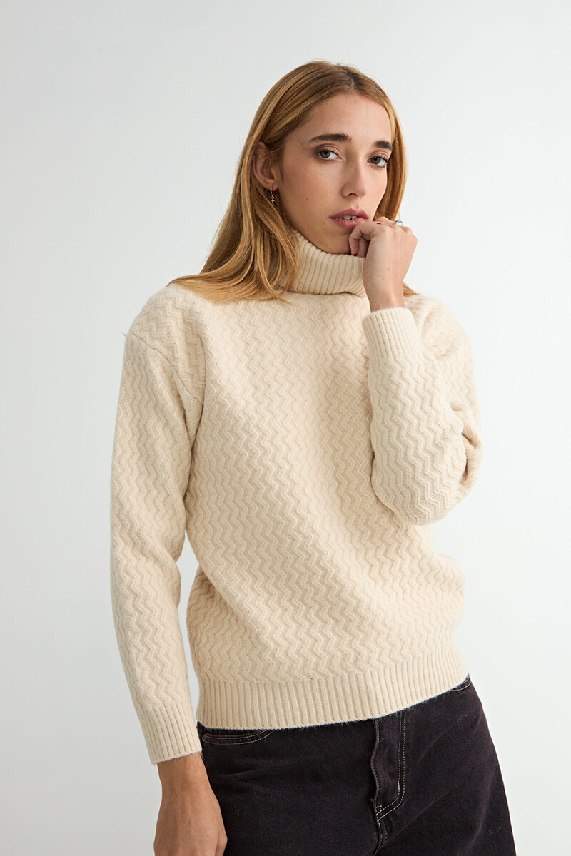 POLERA BETULA - CRUDO 