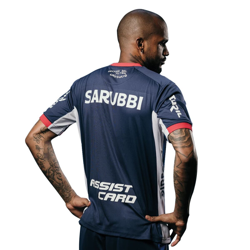 Camiseta Nacional Golero Oficial 2025 - Nu143052 Azul-blanco