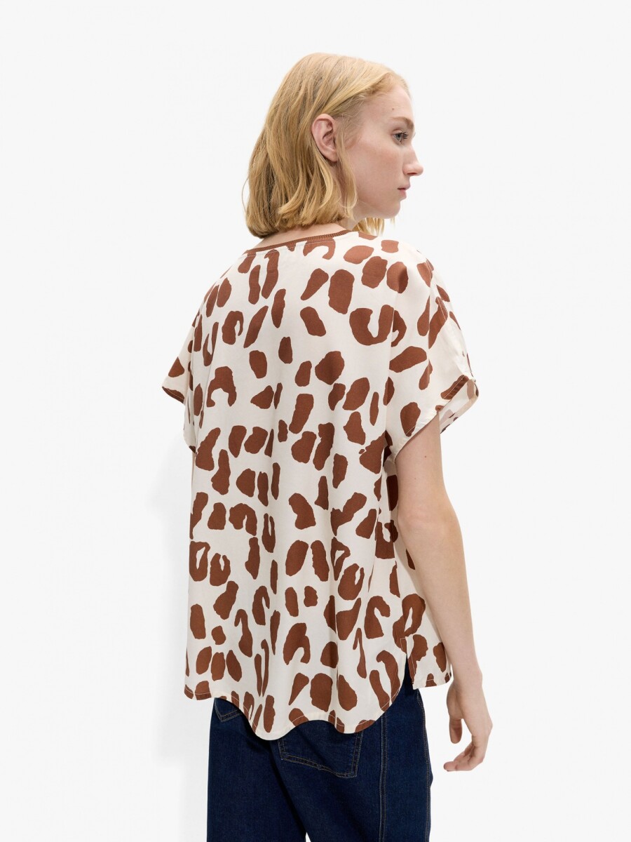 Camiseta Estampada multicolor