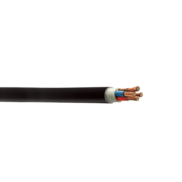 Cable de cobre XLPE negro 4x2,5mm² - Funsa N05402