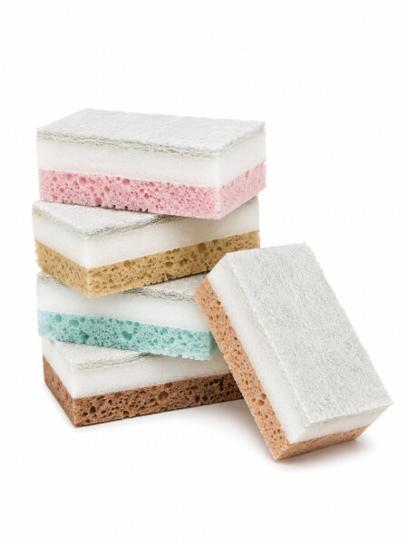 ESPONJAS PACK X5 PCS MULTICOLOR