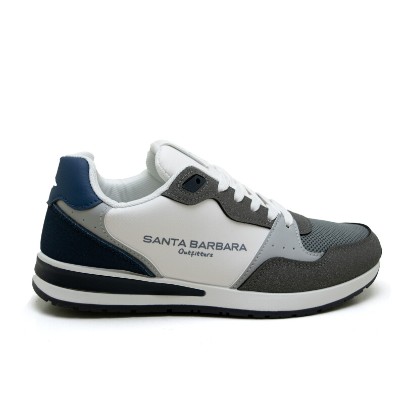 Championes Santa Barbara ANDOVER Hombre Blanco-gris