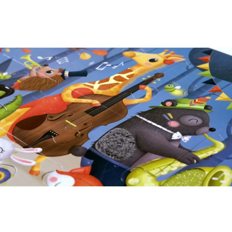 Puzzle Texturado 20 Pzas Eueka Jazz