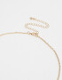 Collares Largos Metal diferenciado Collar Largo De Metal - Combinacion Bicolor