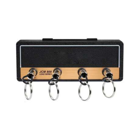 Portallaves Amplificador Estilo Vintage Con 4 Llaveros Tipo Jack