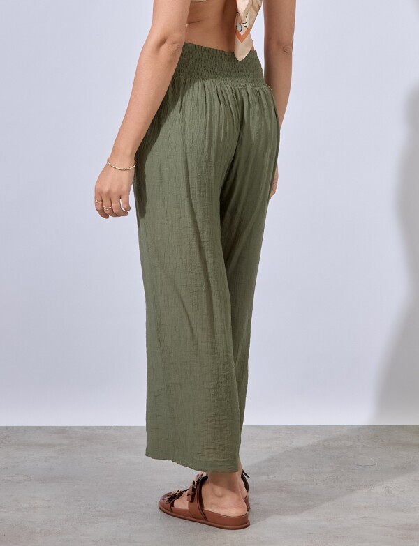 Pantalon Crop VERDE