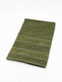 TOALLA DE MANO VELVET VERDE MUSGO