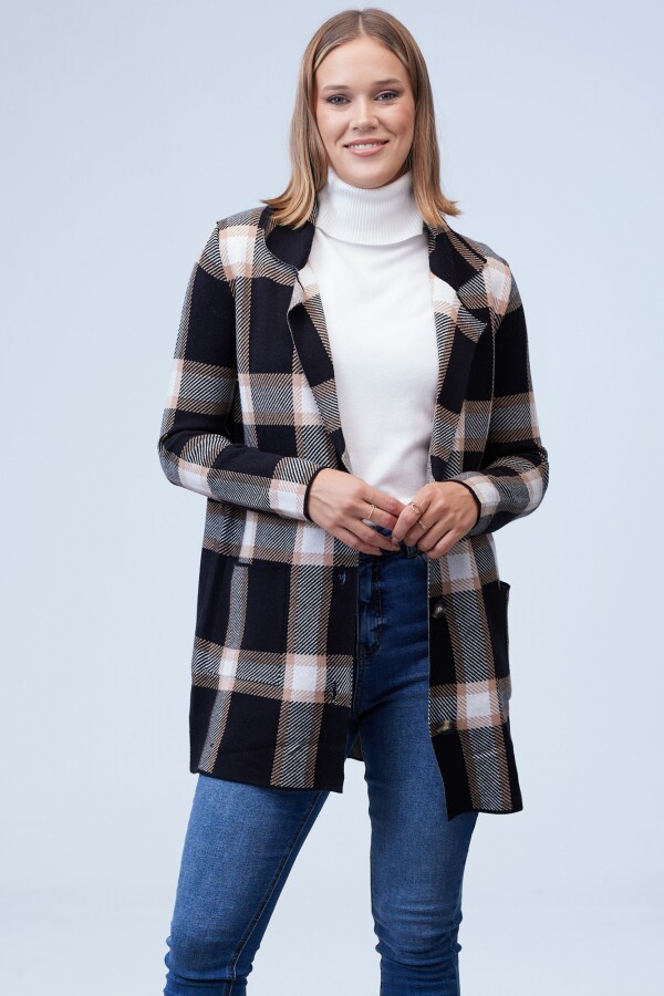 Cardigan Cuadrille NEGRO/MULTI
