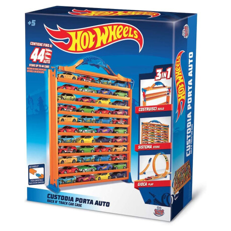 Pista-Repisa Hot Wheels 3 en 1 Pista-Repisa Hot Wheels 3 en 1