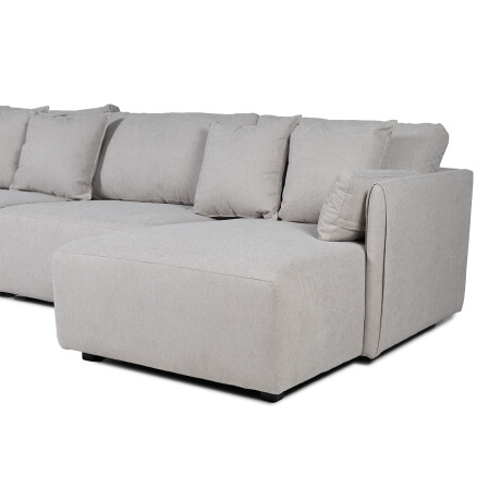 Rinconera Torino - Tela Microfibra - Chaise Derecho 3A-341 (Beige)
