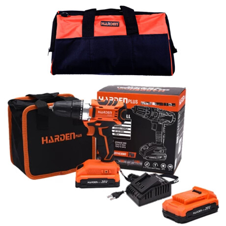 TALADRO ATORN. 20V+AMOLADORA 20V 2BAT 2A+BOLSO PRO HARDEN TALADRO ATORN. 20V+AMOLADORA 20V 2BAT 2A+BOLSO PRO HARDEN