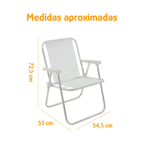 Set Sombrilla FPS 70 + Silla Plegable + Saca Arena Playa MOR Azul Marino/plata