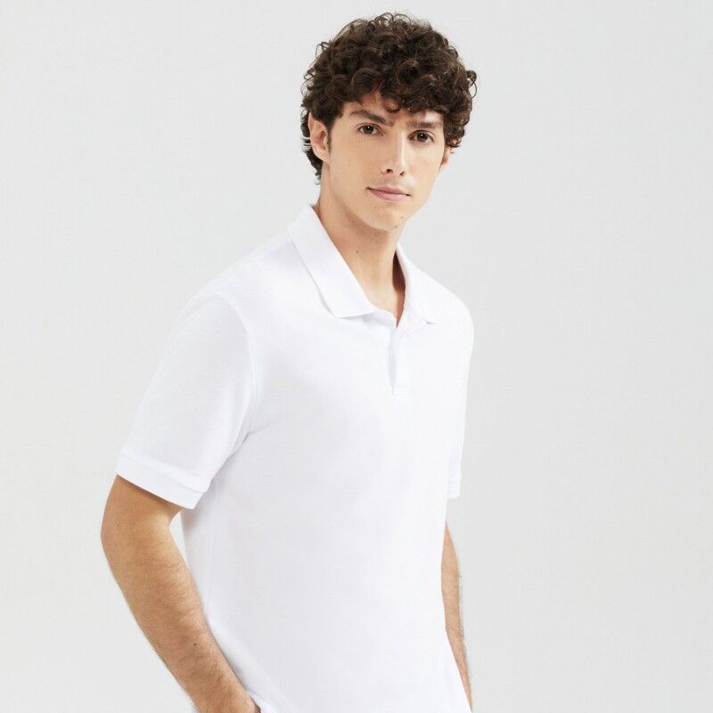 CAMISA POLO MM MASC BRANCO