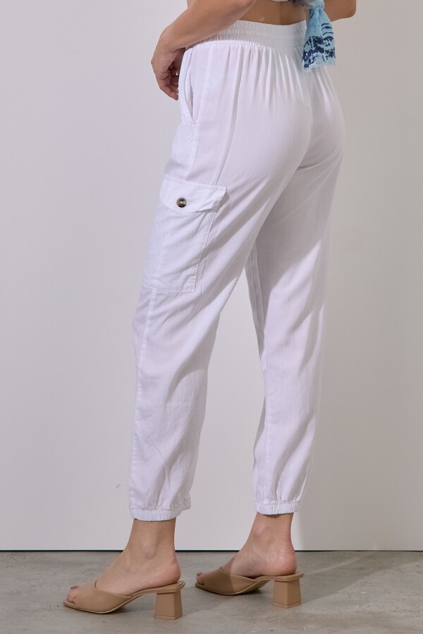 Jogger Tencel BLANCO