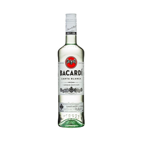 Botella de Ron Bacardí Carta Blanca 750 Ml 001