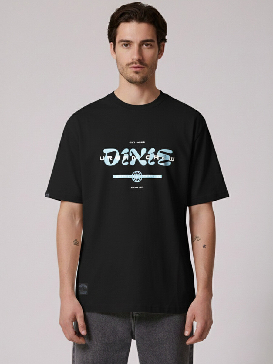 T-SHIRT GOSIN DIXIE - Negro 