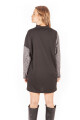 VESTIDO TUNICA ANIMAL NEGRO