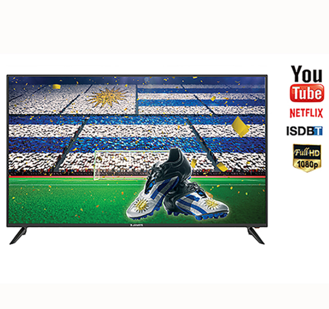 TV JAMES 43” S43 T2ELN SMART Full HD - VIDAA - Sin color 