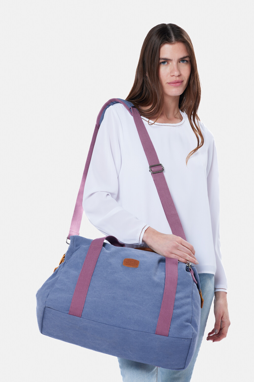 BOLSO CANVAS Azul