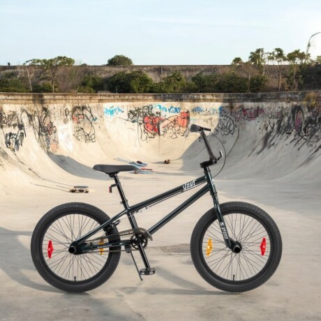 Bicicleta de BMX Freestyle S-PRO Vert Rodado 20 Verde Oscuro