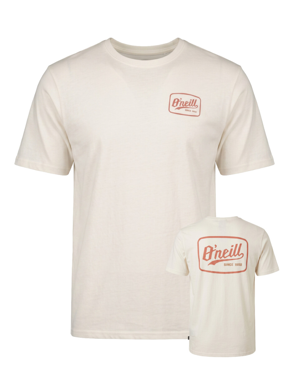 Remera O'Neill 1952 Back Print - Beige 