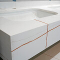 CONJUNTO DE BAÑO HABITARE MODELO NS1004-120D/ MUEBLE + BACHA + ESPEJO CON LUZ Conjunto De Baño Habitare Modelo Ns1004-120d/ Mueble + Bacha + Espejo Con Luz