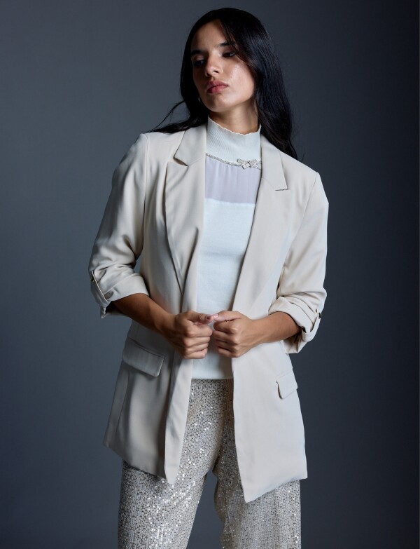 Blazer Colors BEIGE