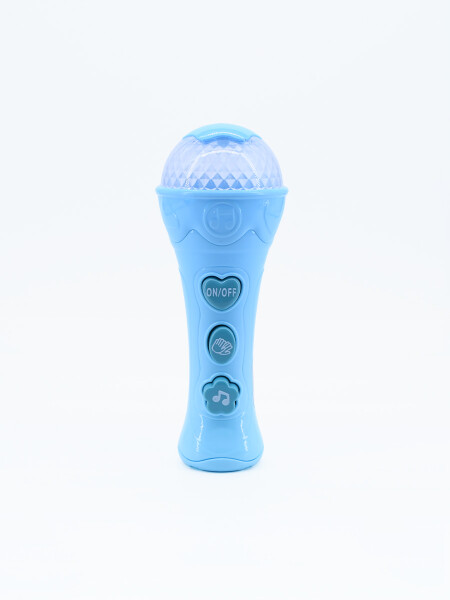 MICROFONO A PILAS AZUL