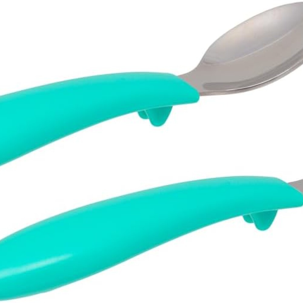 Set cubiertos metal ZOO BUBA verde