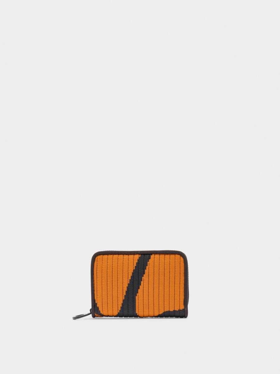 Cartera De Punto Estampado multicolor