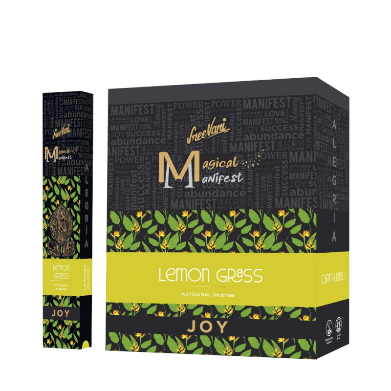 INCIENSO SREE VANI - MANIFIESTO CAJA X12 Lemongrass