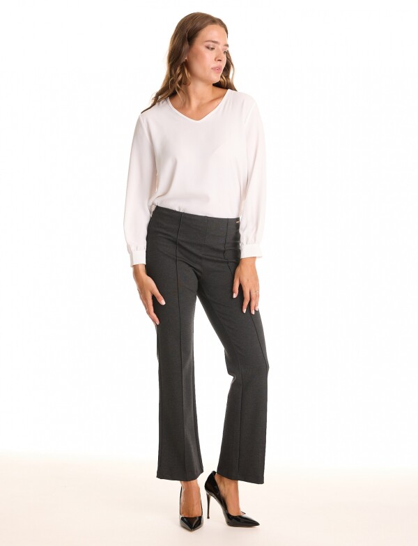 Pantalon Recto GRIS OSCURO