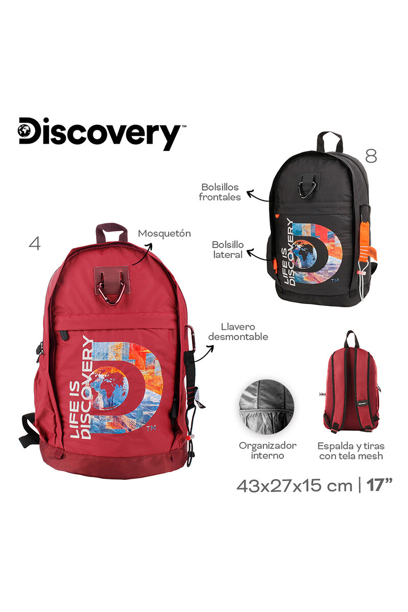 Mochila Discovery Negro