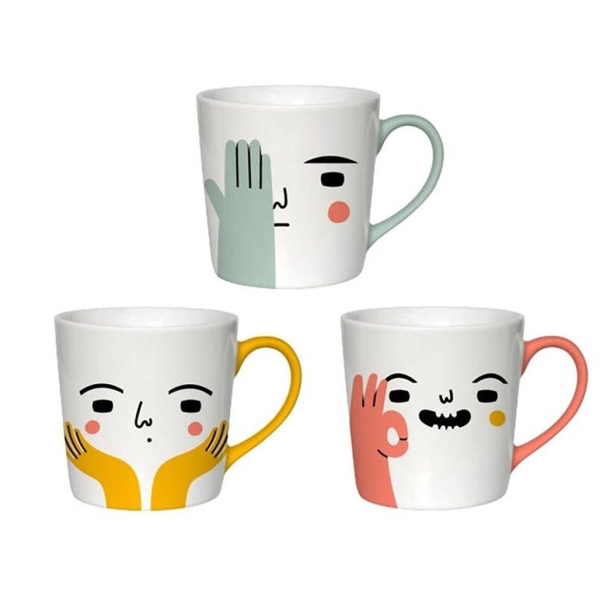 MUG CONICO 420 ML LOS SABIOS 