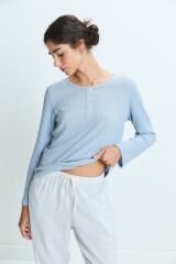 PIJAMA STEEL Celeste