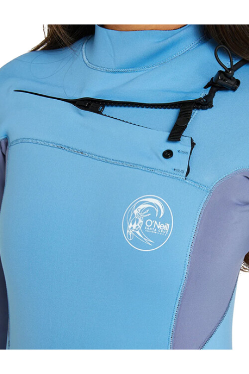 Wetsuit Bahia 3/2mm - Chest Zip Niebla