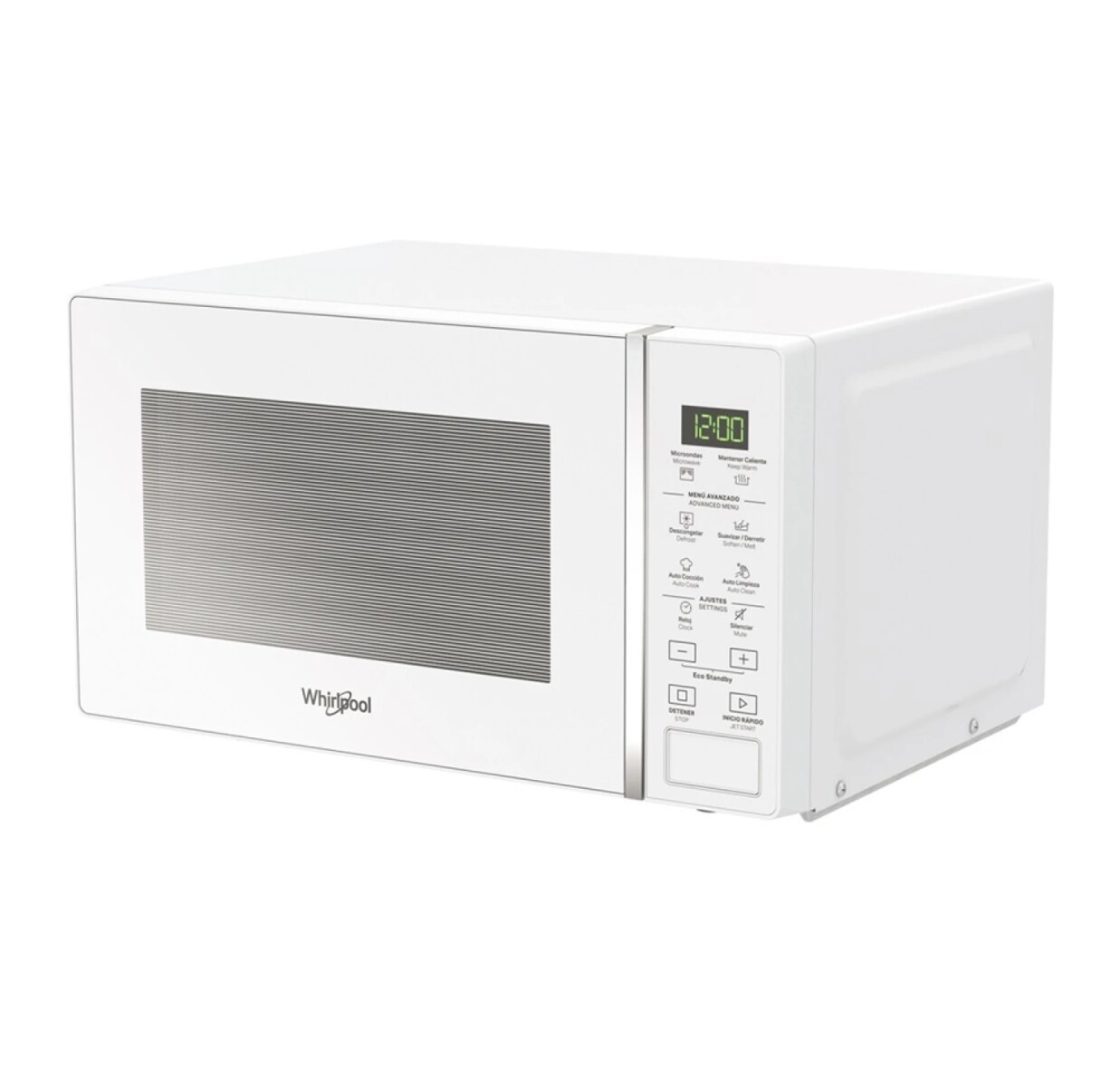 Microondas digital 20lts Whirlpool Blanco 