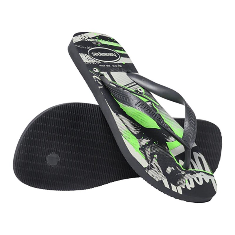 Sandalias Havaianas Top Athletic FC Hombre Nuevo Grafito