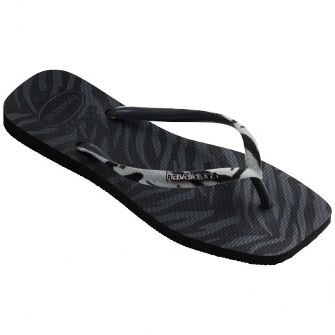 Sandalias de Mujer Havaianas Slim Square Negro