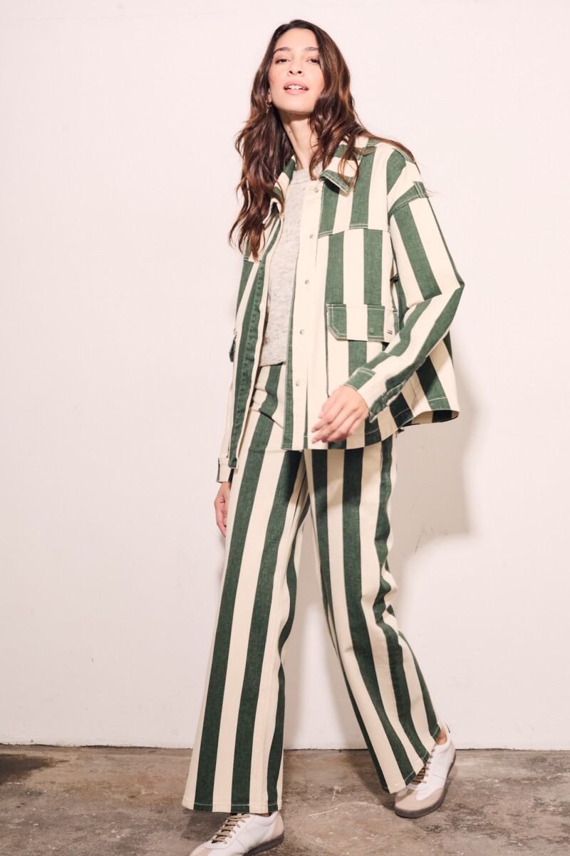 Sobrecamisa Rayas Safari