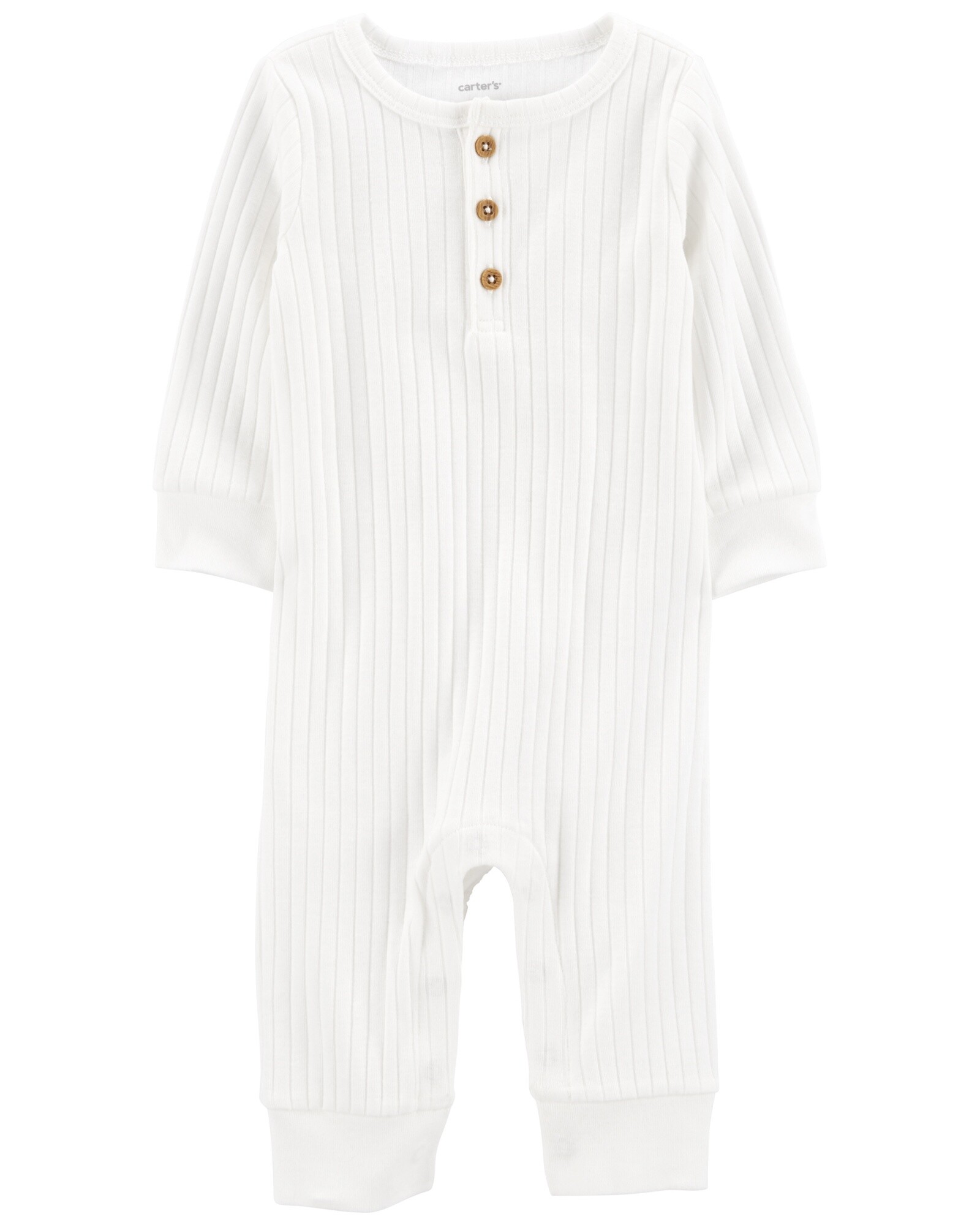 Pijama de algodón con botones 0