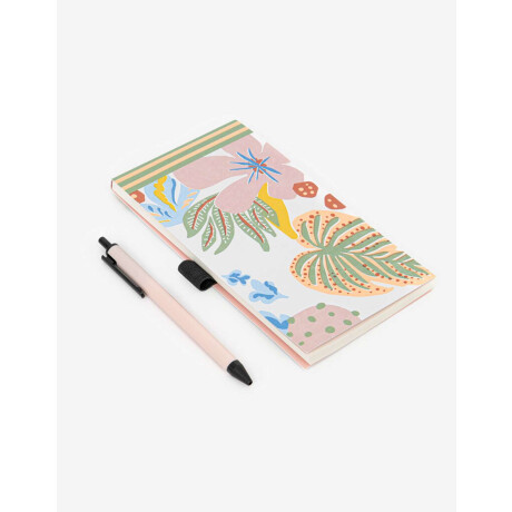 Set De Anotador Y Lapicera Combinacion Multicolor